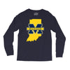 indiana for michigan Long Sleeve Shirts