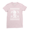 christmas saiyan prince Ladies Fitted T-Shirt