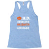 obsessive halloween disorder Racerback Tank