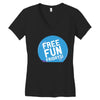 free fun fridays Women's V-Neck T-Shirt