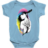 rainbow girl Baby Onesie