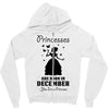 Princesses Are Born In December Zipper Hoodie