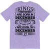 Real Kings Are Born On December 27 T-Shirt