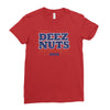 vote deez nuts Ladies Fitted T-Shirt
