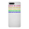 love is love, black lives matter, climate change is real, immigrants m iPhone 7 Plus Case