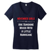 November Girls Women's V-Neck T-Shirt
