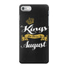 kings are born in august iPhone 7 Case