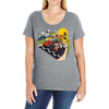 super fighting kart Ladies Curvy T-Shirt