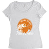 the man the myth the fishing Women's Triblend Scoop T-shirt