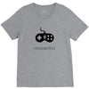 custom texti V-Neck Tee