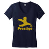 prestige records Women's V-Neck T-Shirt