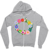 personalize baby name bodysuit Zipper Hoodie
