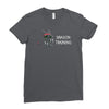 dragon training Ladies Fitted T-Shirt