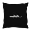 papa loading Throw Pillow