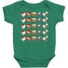 christmas animal Baby Bodysuit