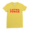 Latina Power Ladies Fitted T-Shirt