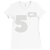cool hi five Ladies Fitted T-Shirt