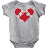 heartboard Baby Onesie