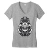 samurai black ranger Women's V-Neck T-Shirt