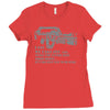 aliens nuke from orbit Ladies Fitted T-Shirt