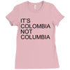 it's colombia not columbia Ladies Fitted T-Shirt