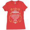 i am a pisces Ladies Fitted T-Shirt
