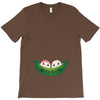 Two Peas In a Pod Twin Babies T-Shirt