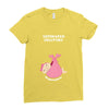 Estimated Delivery September Baby Girl Ladies Fitted T-Shirt