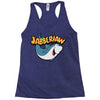 Jabberjaw - the lovable 70&rsquo;s animated shark Racerback Tank