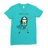 anxiety girl Ladies Fitted T-Shirt