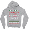 ugly christmas uncle Zipper Hoodie