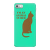 im an animal in bed iPhone 7 Case