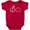 infinity knot anchor rope Baby Bodysuit