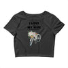 i love when my wife lets me buy another bike Crop Top