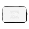 police squad Laptop sleeve