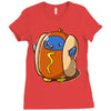nationalhotdogday Ladies Fitted T-Shirt