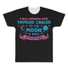 I Love Someone with Thyroid Cancer to The Moon and Back to Infinity All Over Men's T-shirt