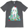 scream floral T-Shirt