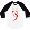 monster face 3/4 Sleeve Shirt