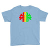 rasta skull and crossbones reggae dub club rave Youth Tee