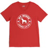 my boxer is the world's largest lap dog V-Neck Tee