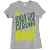 rage quit Ladies Fitted T-Shirt