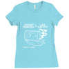 lab safety Ladies Fitted T-Shirt