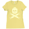 plastic block pirates Ladies Fitted T-Shirt