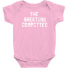 the greeting committee Baby Bodysuit