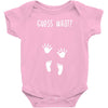 Guess What Baby Inside Pregnancy Announcement Baby Bodysuit