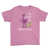 mama &amp; pizza dinasour. Youth Tee