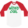 boston southie wicked cool 3/4 Sleeve Shirt