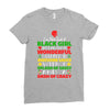 i'm not just a black girl Ladies Fitted T-Shirt