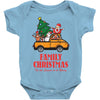 family christmas tis the season to be merry Baby Bodysuit